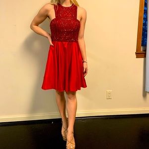 NWT Red Sherri Hill